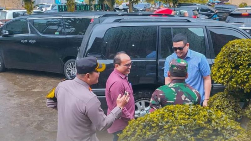 PJ. Walikota Letnan Dalimunthe Sambut Kedatangan Bobby Nasution
