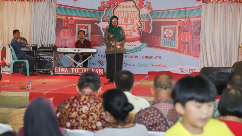 Wali Kota dr Susanti Dewayani Hadir di Acara Pembukaan Sianțar Imlek Fair Sambut Tahun Baru Cina Tahun 2024