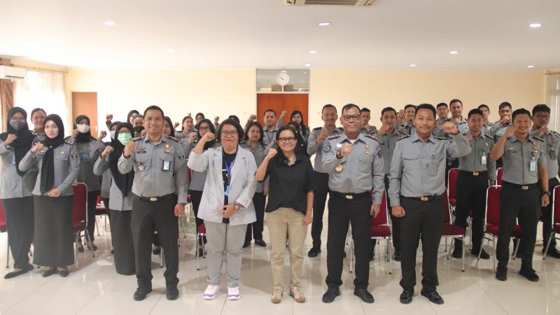 Bangun Persepsi dan Citra Positif,  Lapas Cipinang Bekali Pegawai dengan Literasi Digital