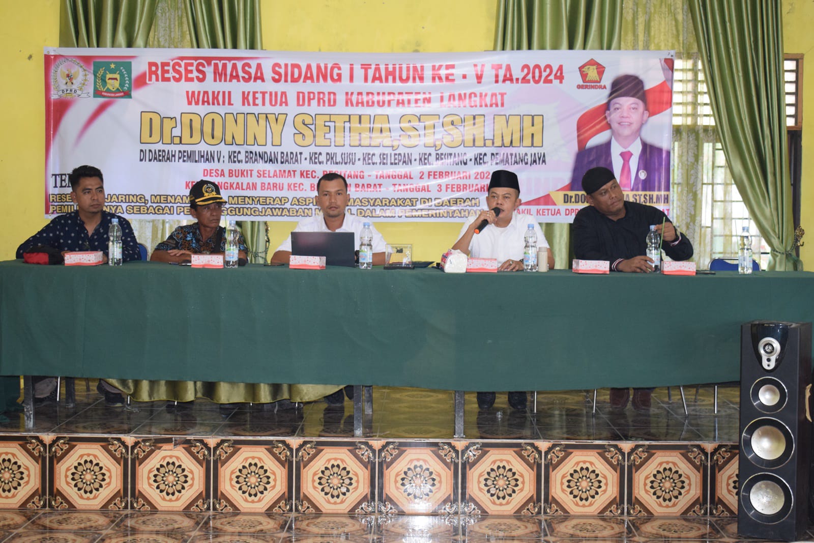 Warga Bukit Selamat Keluhkan Air Bersih Dan PKH Pada Sa’at Reses