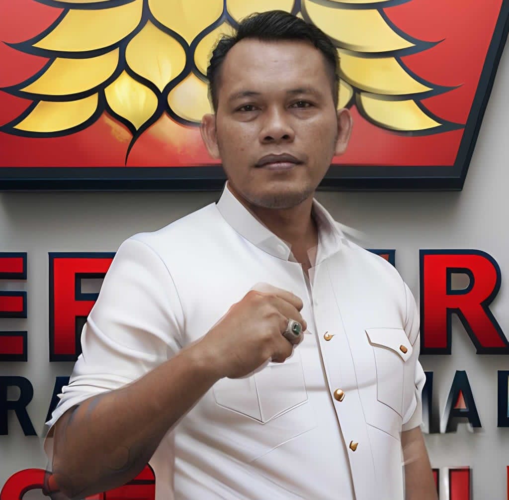 Berjuang Bersama Gerindra, Mantan Walpri Wagub MY Dian Februansyah Terus Menyapa Rakyat OI-OKI
