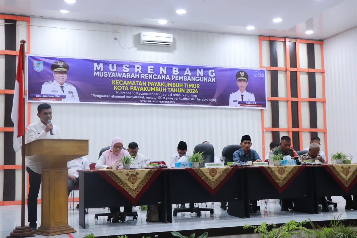 Buka Musrenbang, Dafrul Pasi Menegaskan Penyusunan Rencana Pembangunan Daerah Harus Mengacu Pada Isu Nasional