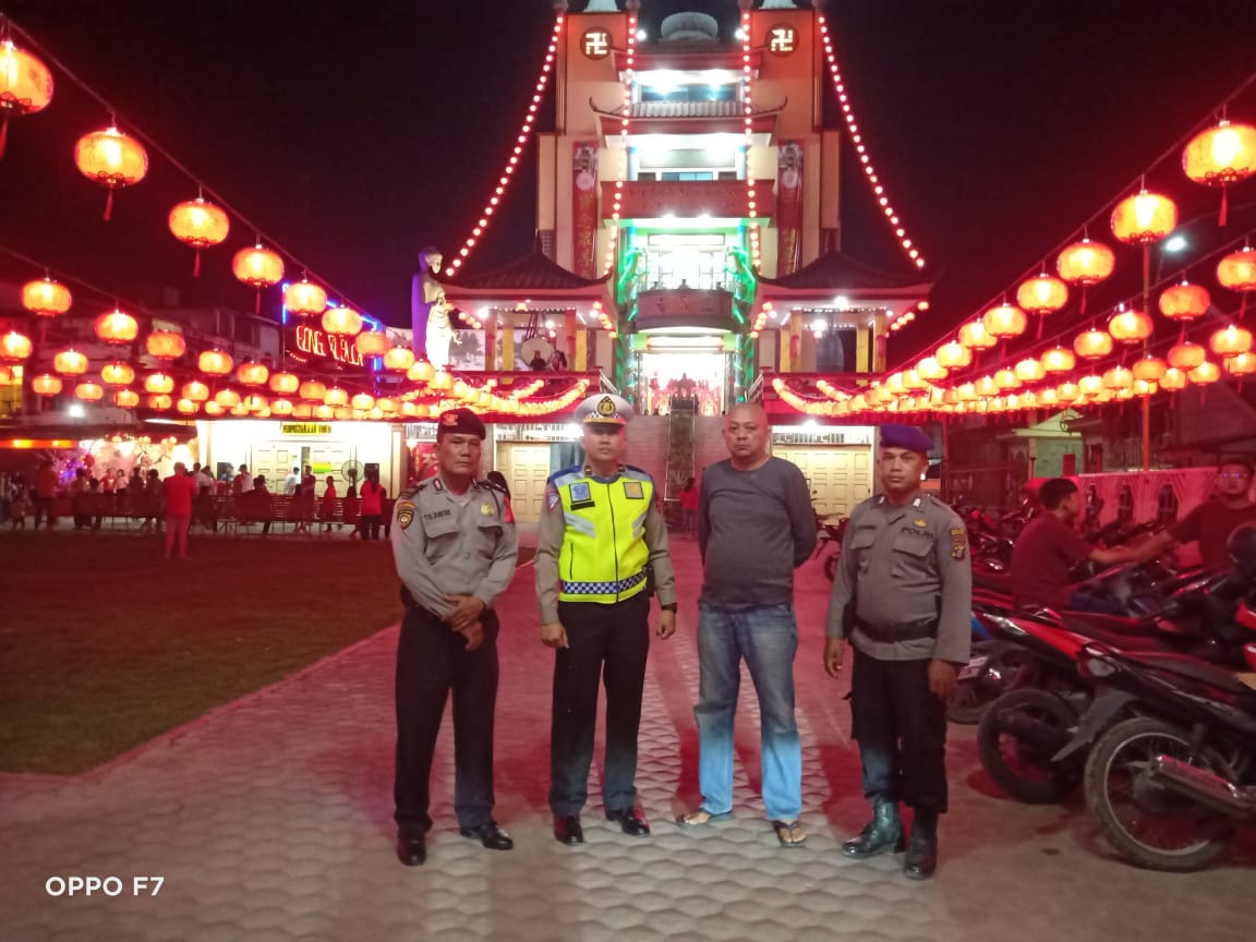 Polres Tanjung Balai Amankan Tahun Baru Imlek 2024