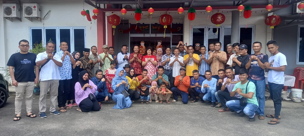 Open House Owner Perusahaan PT.KS, Ingin  Buat Masyarakat Inhu Ikut Suasana Merasakan Imlek