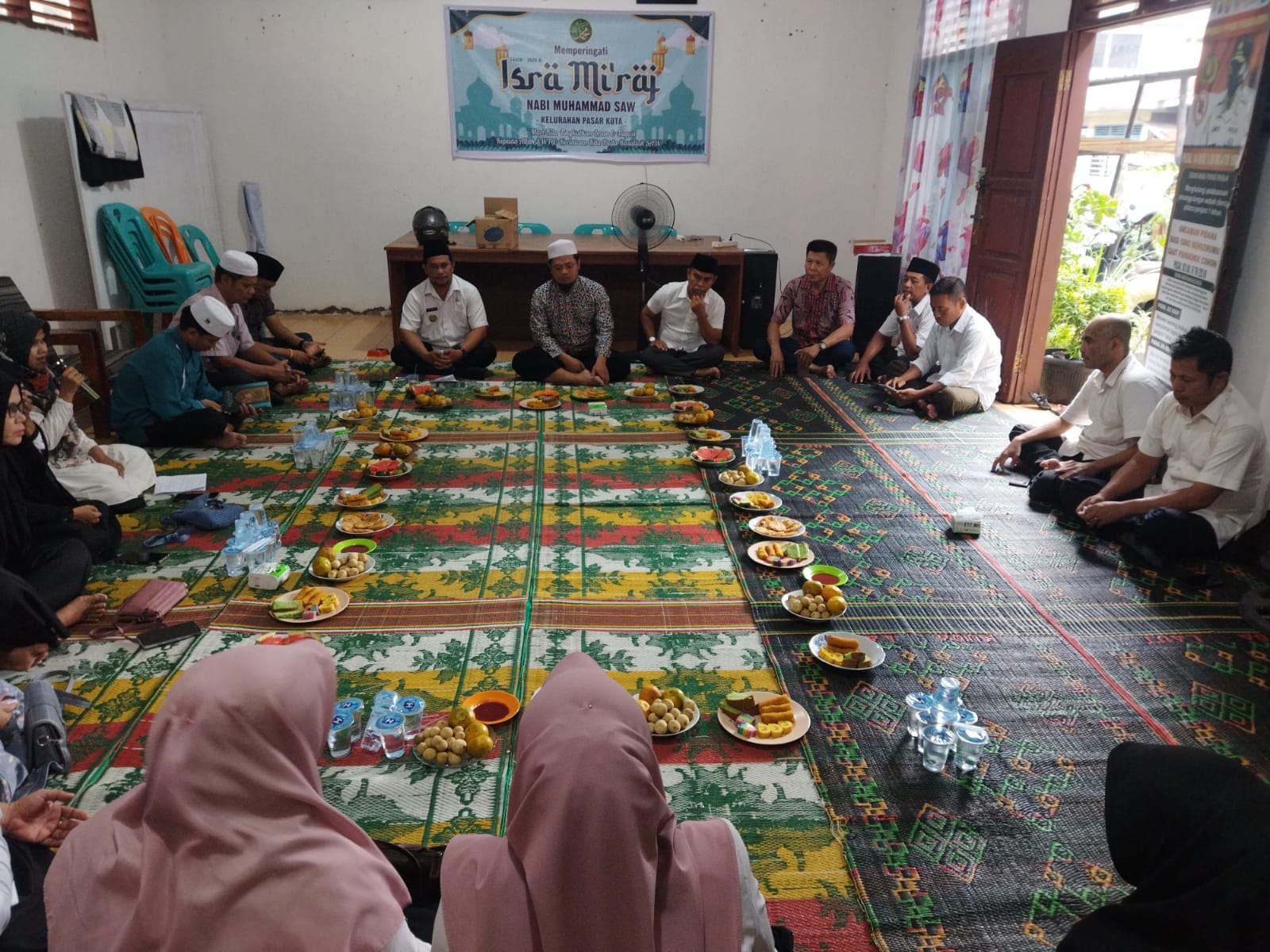Peringatan Isra Mi’raj 1445 H,Lurah Pasar Kota Rengat Inhu : Mari Tingkatkan Iman