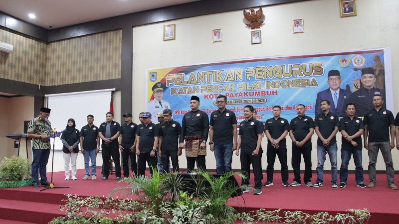 Ketua Umum IPSI Sumbar Lantik Pengurus IPSI Kota Payakumbuh