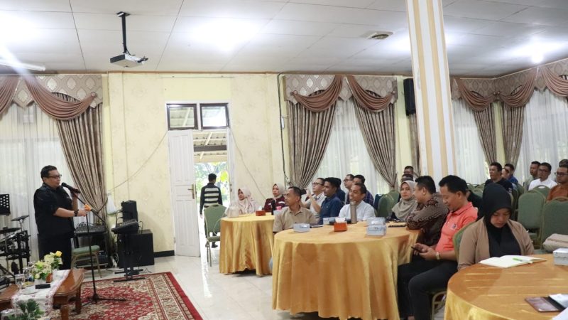 Gelar Rapat Monitoring dan Evaluasi, Jasman: Jaga Kekompakan Agar Pemilu Berjalan Baik