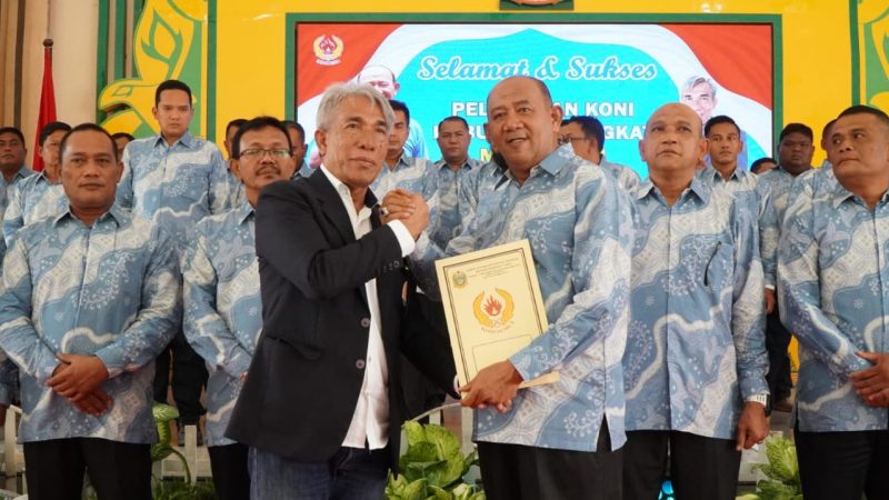 Dilantik Menjadi Ketua Umum KONI, Syah Afandin Menjamin Masa Depan Atlet Kabupaten Langkat