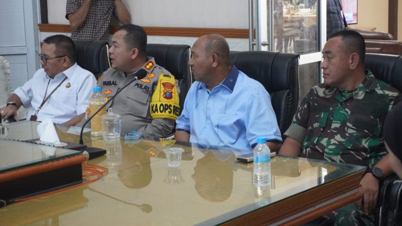 Zoom Meeting Dengan PJ Gubsu, Syah Afandin melaporkan: Pemilu Di Langkat Aman kondusif