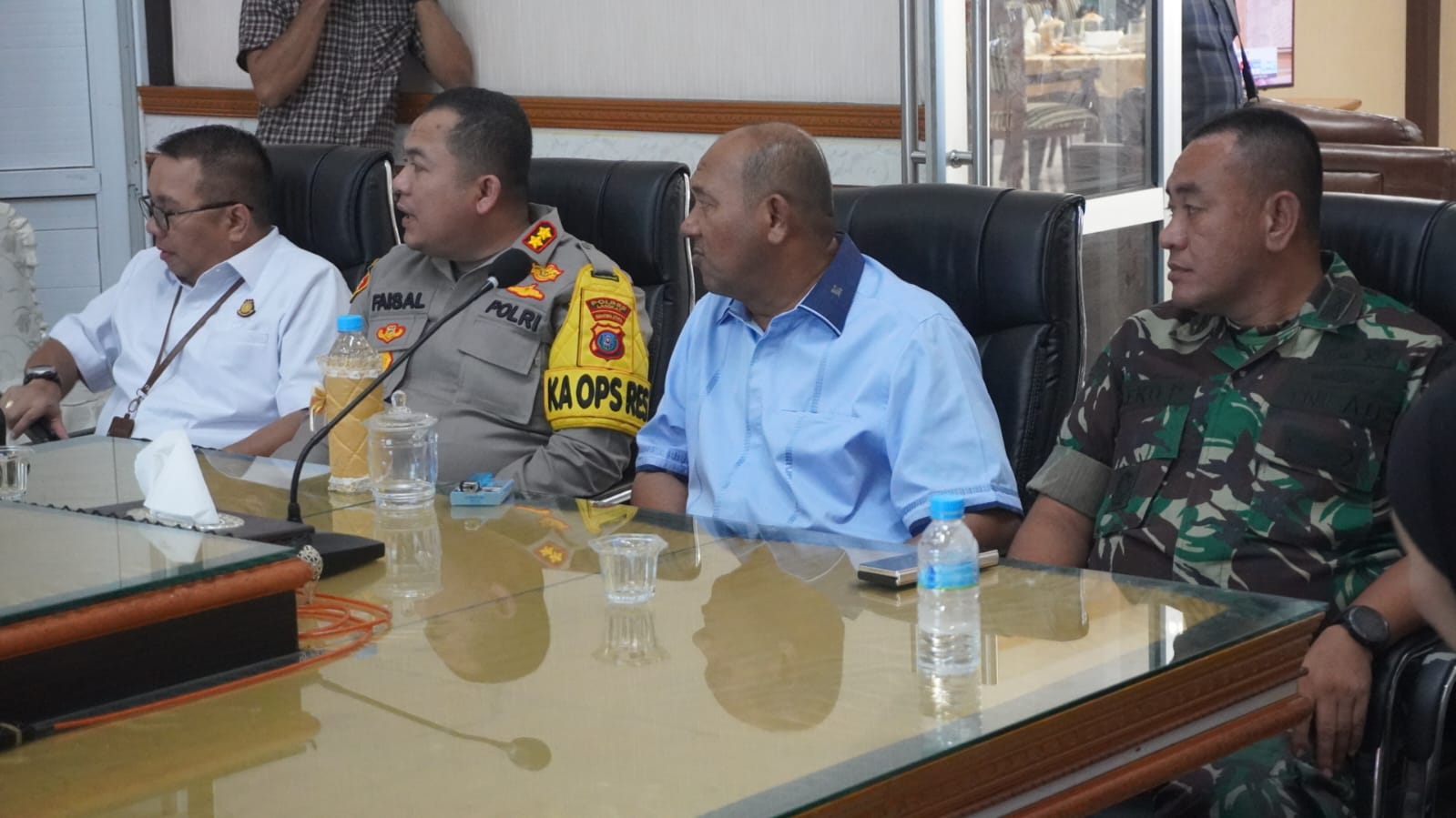 Zoom Meeting Dengan PJ Gubsu, Syah Afandin melaporkan: Pemilu Di Langkat Aman kondusif