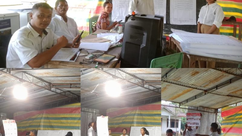 Prabowo-Gibran Unggul di 6 TPS Desa Bari, Kec. Macang Pacar