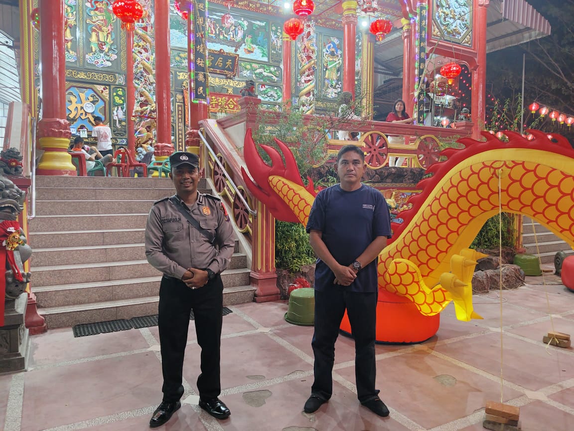 Vihara Dan Kelenteng, Polres Tanjung Balai Monitoring Pengamanan