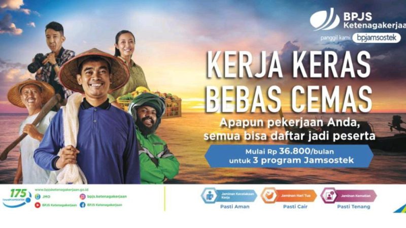 Dengan Rp36.800 Semua Pekerja Mandiri Bisa Miliki Jaminan Hari Tua