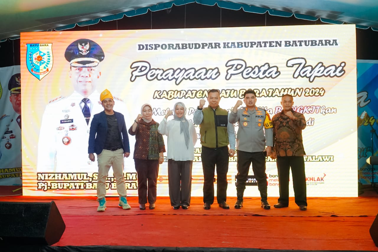 Pj. Bupati Batu Bara Nizhamul Buka Pesta Tapai, Berharap Menjadi Peluang Promosi Tradisi Masyarakat Pesisir Batu Bara