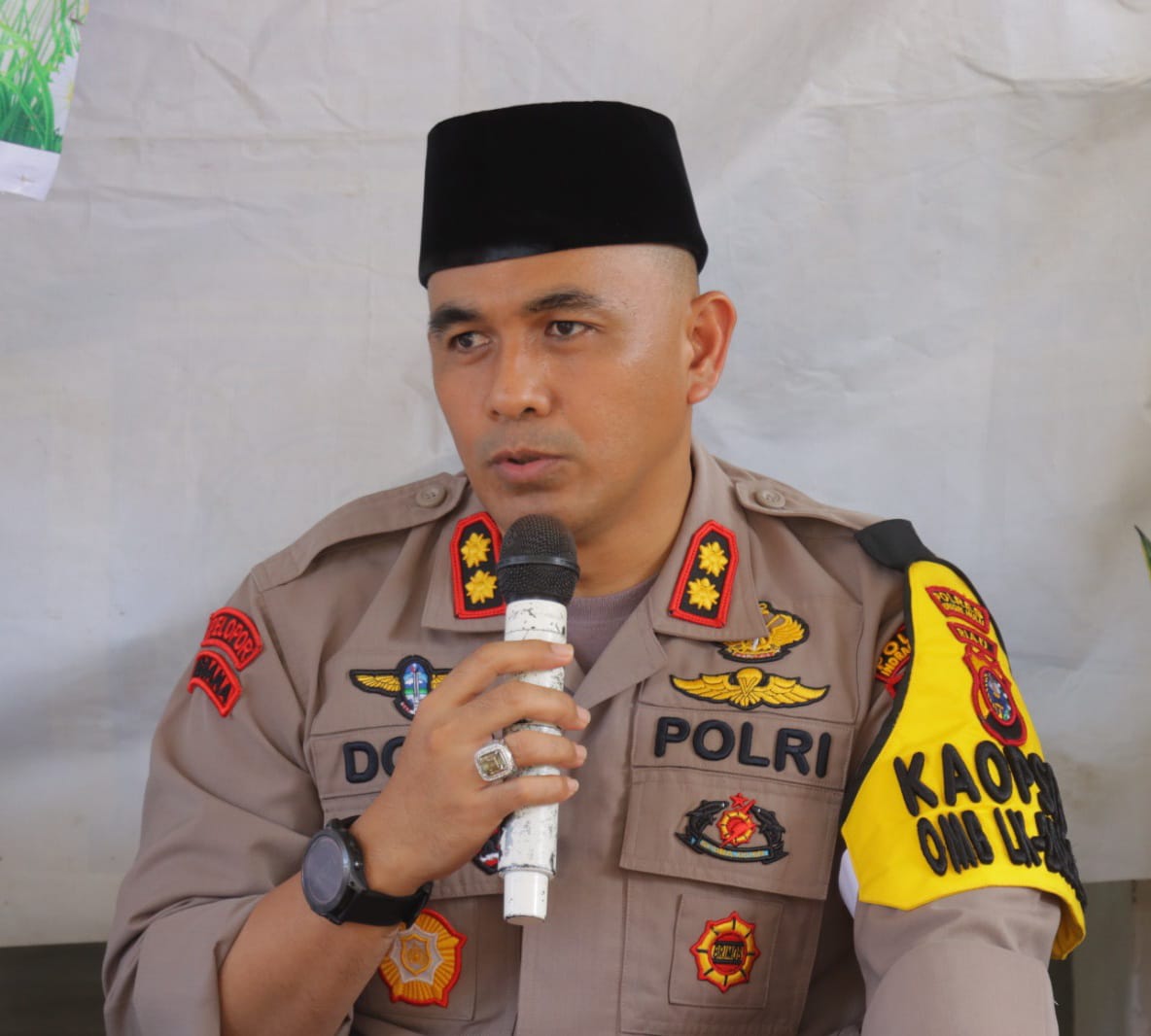 Kapolres Inhu Hadiri Tasyakuran dan Peresmian Ponpes Rehabilitasi Narkoba