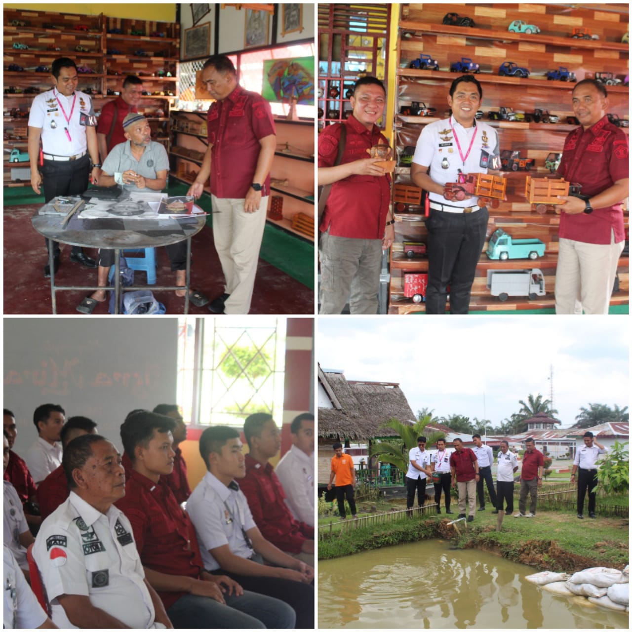Rutan Kelas IIB Rengat Terima Kunjungan Tim Divisi Permasyarakatan Kemenkumham Riau
