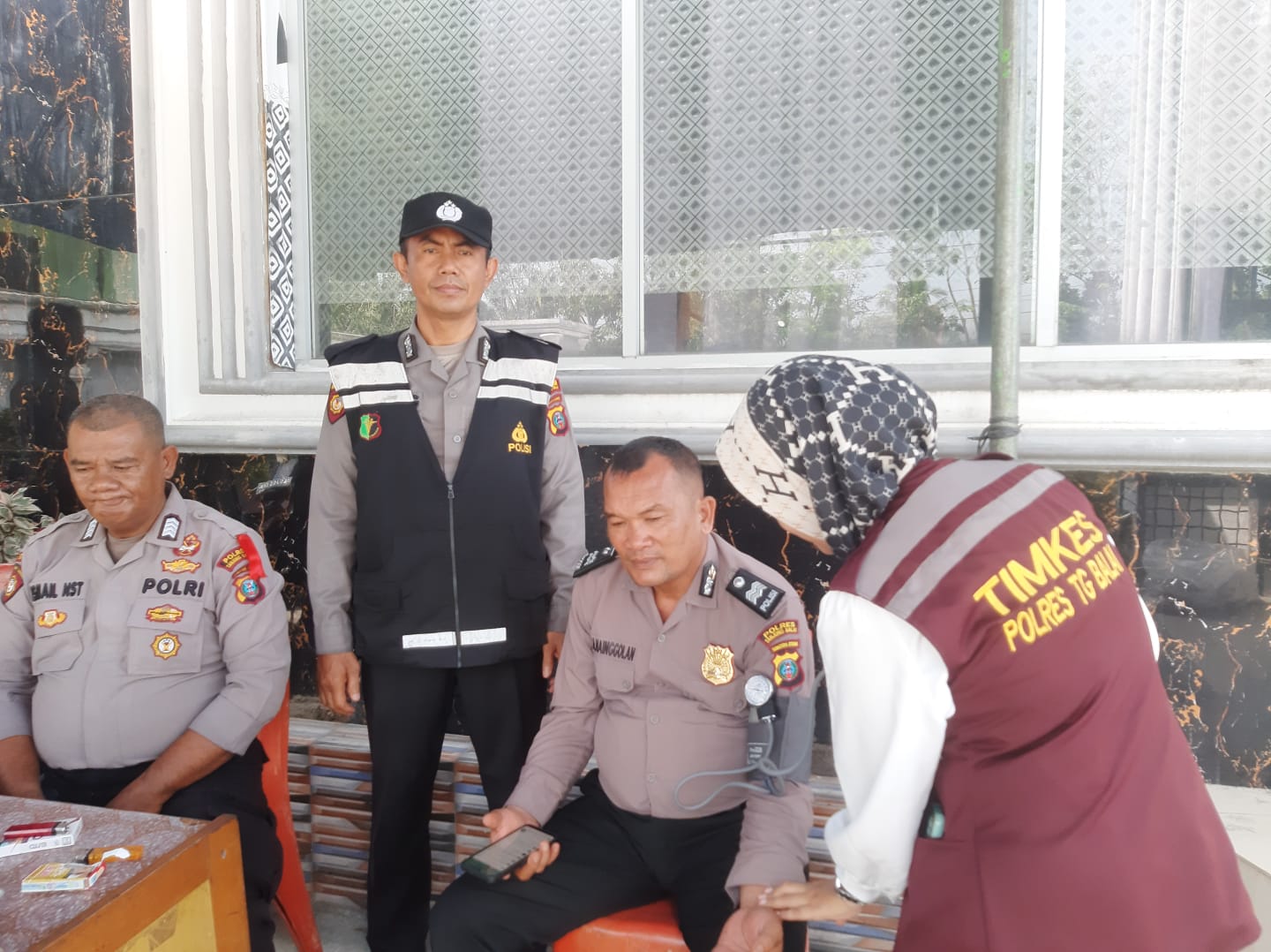 Polres Tanjung Balai Hadiri Rapat Pleno Terbuka Hasil Rekapitulasi