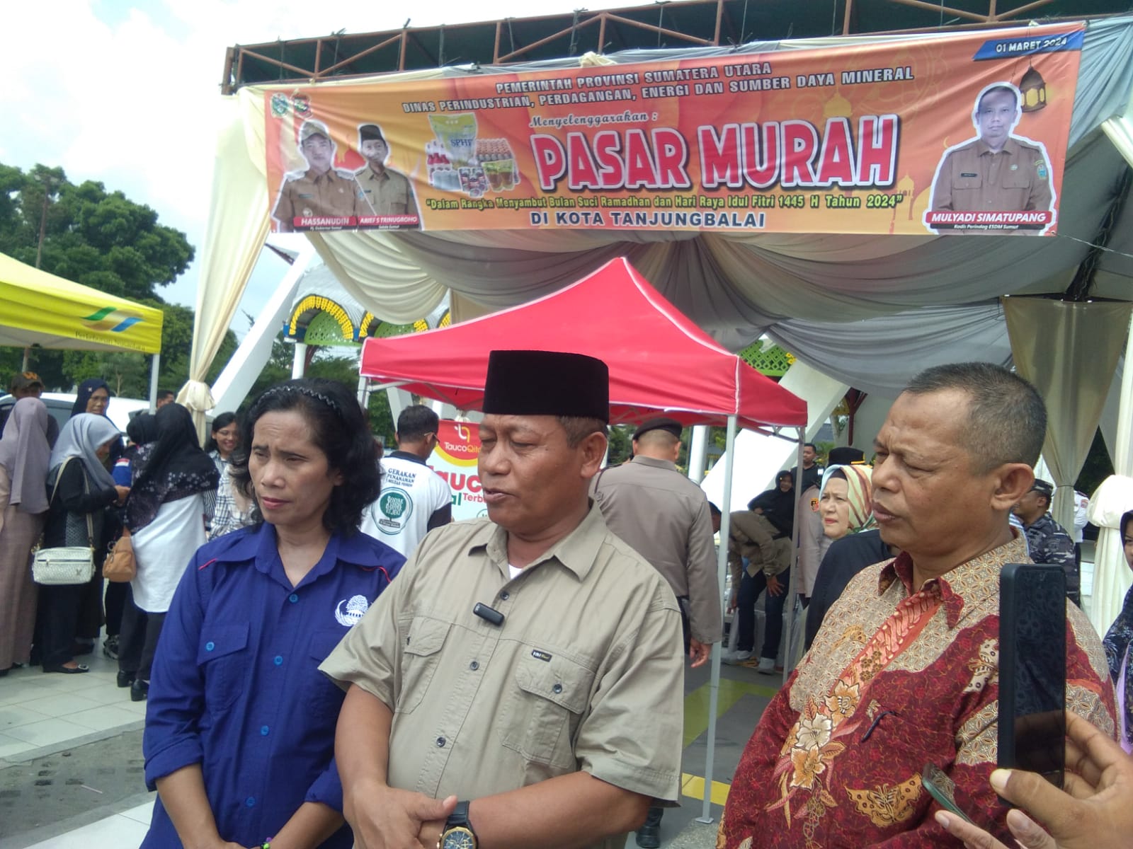 Pemko Tanjungbalai Laksanakan Pasar Murah