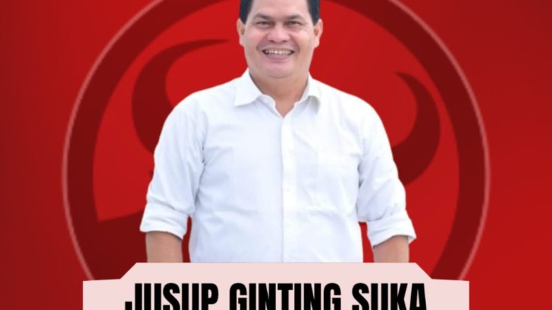 Yusuf Ginting Suka Raih Perolehan Suara Tertinggi Caleg PDI Perjuangan dari Dapil 5 Kota Medan
