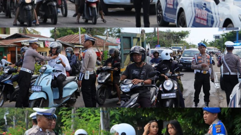 Ops Keselamatan Turangga 2024, KBO Lantas Polres Mabar Himbau Masyarakat Tertib Lalulintas