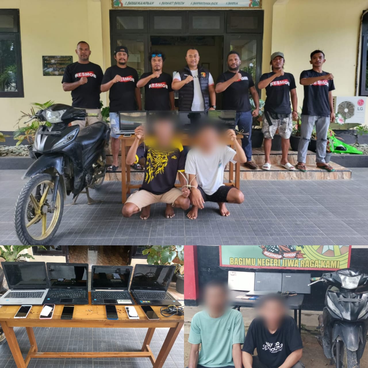 Polres Mabar Berhasil Ringkus Terduga Pelaku Pencurian Spesialis Rumah Kosong Labuan Bajo