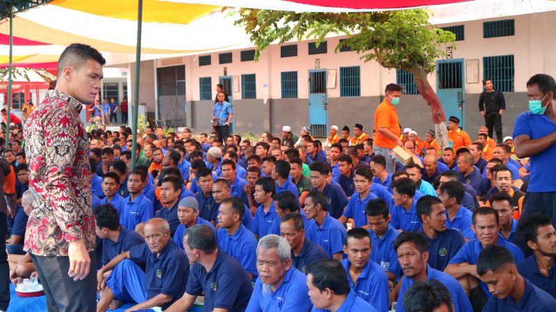 Sambut Bulan Ramadhan 1445H, Lapas Kelas IIA Pematangsiantar Gelar Punggahan Bersama Seluruh WBP