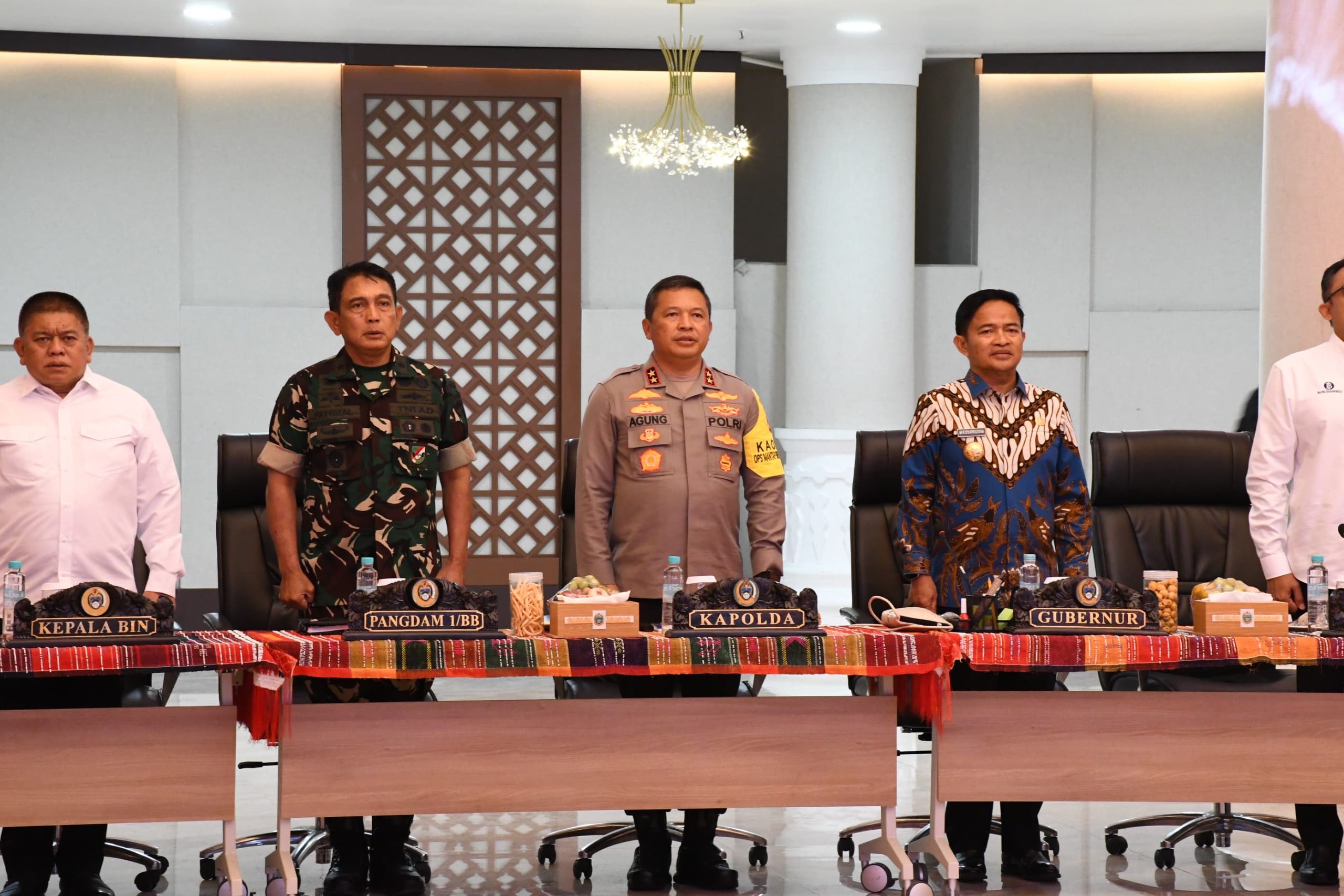 Bupati Samosir Hadiri Rapat Koordinasi Provinsi Tim Pengendalian Inflasi Daerah (TPID) dan Tim Percepatan Perluasan Digitalisasi Daerah (TP2DD) Provinsi Sumatera Utara