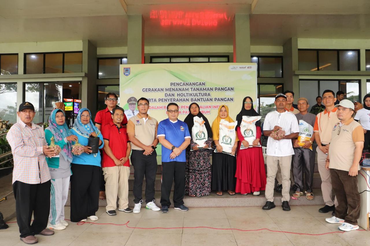 Pemko Payakumbuh Canangkan Gerakan Menanam, Jasman: Salah Satu Langkah Upaya Kita Dalam Menekan Laju Inflasi