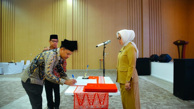 Sekda Batu Bara Lantik 4 ASN, Jadilah ASN Yang Berakhlak