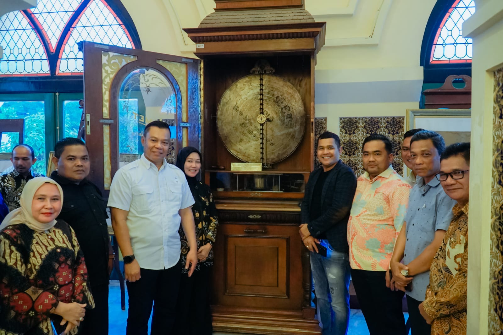 Pj. Bupati Nizhamul Kunjungi Istana Siak Sri Indrapura Kabupaten Siak