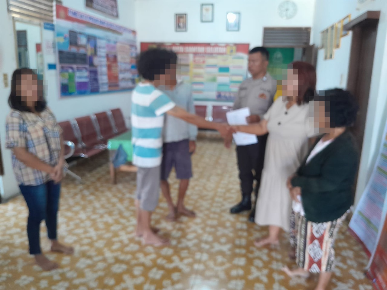 Bhabinkamtibmas Polsek Siantar Selatan Selesaikan Permasalahan Pencurian Melalui Problem Solving