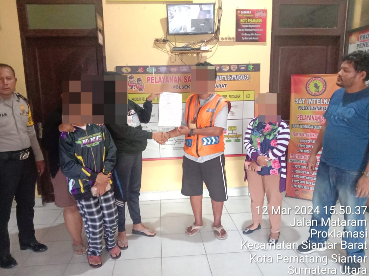 Polsek Siantar Barat Kedepankan Problem Solving dalam Kasus Perkelahian