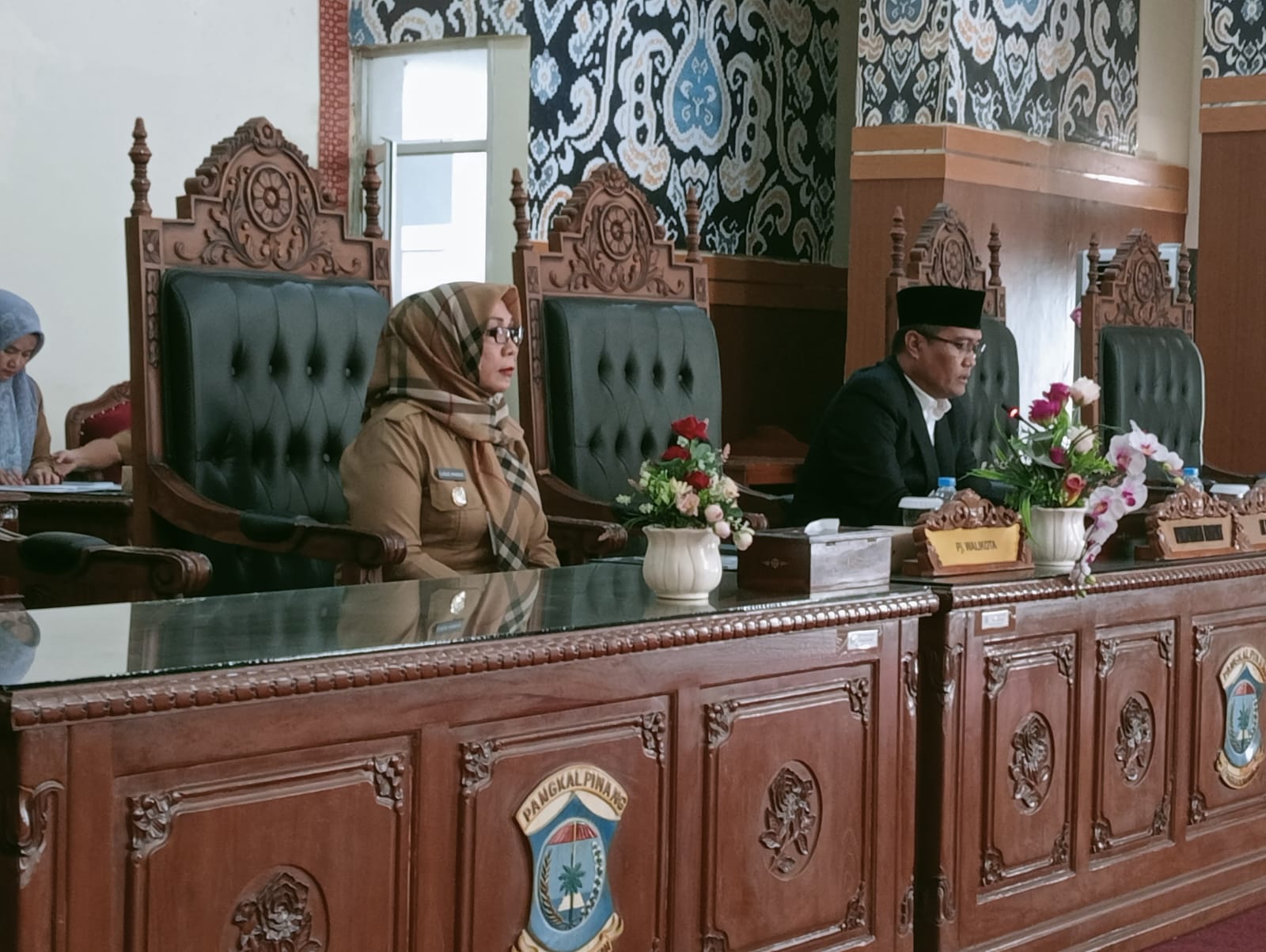 Bangun Jaya Pimpin Paripurna Pandangan Umum Fraksi Terhadap Tiga Raperda Kota Pangkalpinang