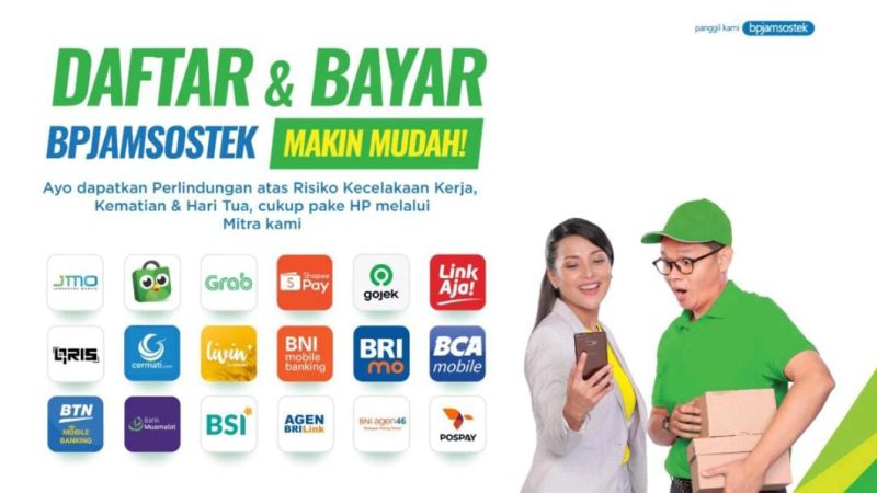 Pilih Kanal Pembayarannya, Bayar Iuran BPJS Ketenagakerjaan Kini Semakin Mudah