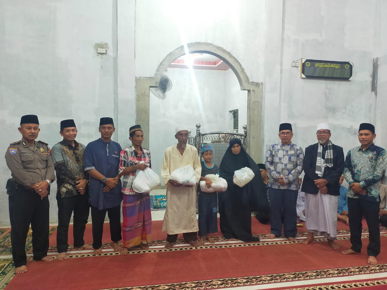 Kapolsek Bahorok Hadir Dalam Safari Ramadhan Di Masjid Al Masqur