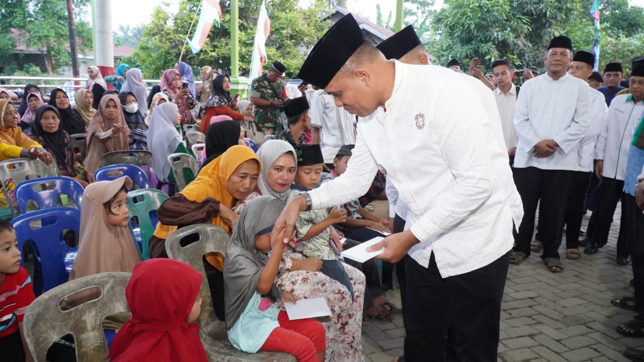 Pj Bupati Langkat dan Tim I Safari Ramadhan Hadir Di Masjid AT-TAQWA Padang Berahrang