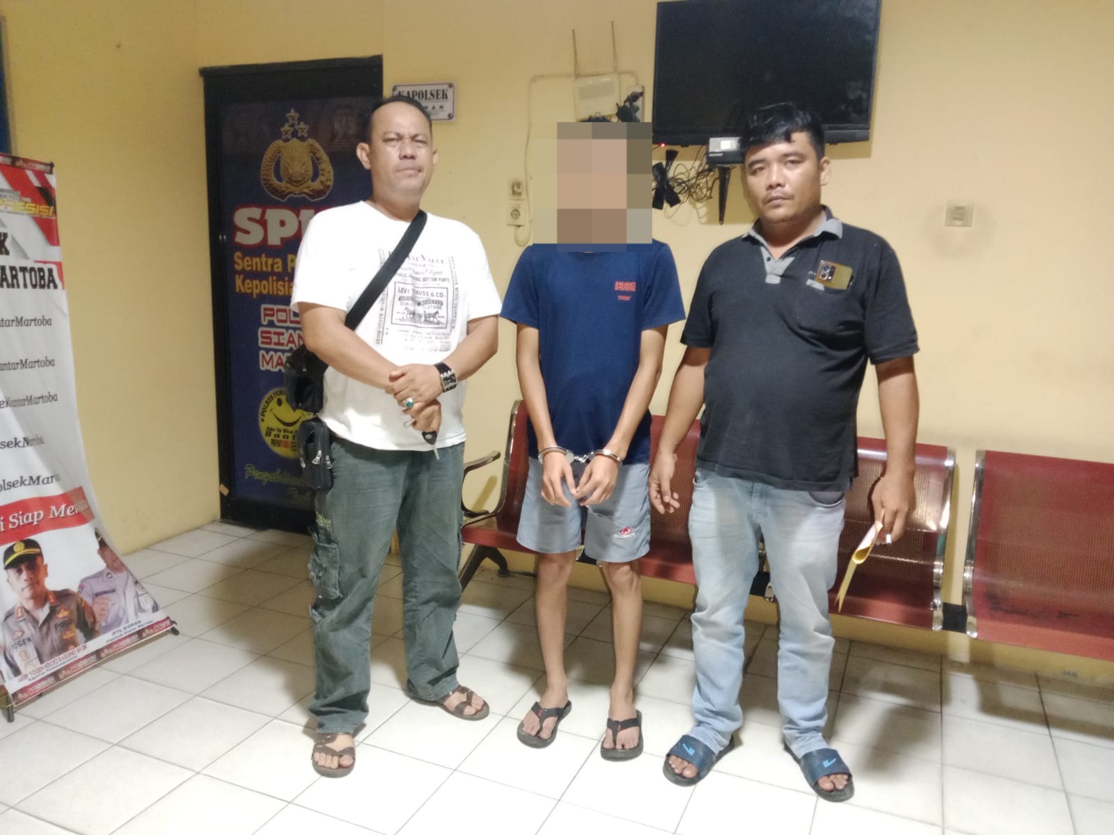 Dua Pelaku Penganiayaan Secara Bersama Sama Diringkus Polsek Siantar Martoba