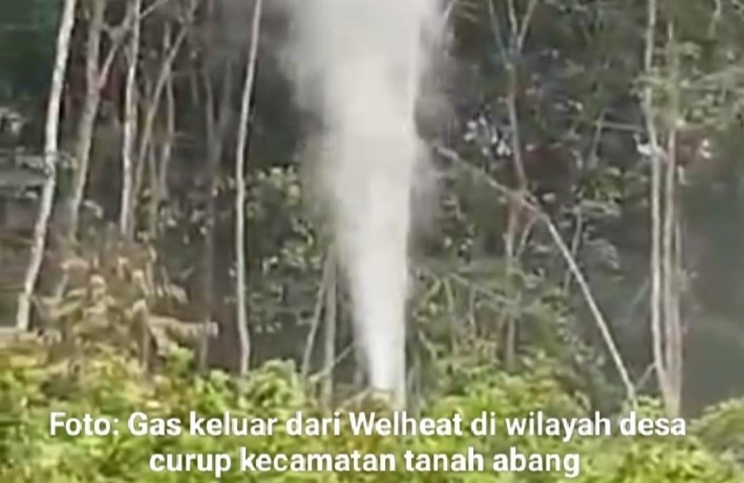 Warga Resah Dengan Adanya Kebocoran Pipa Gas Di Desa Curup, Pertamina Adera Lamban Menangani