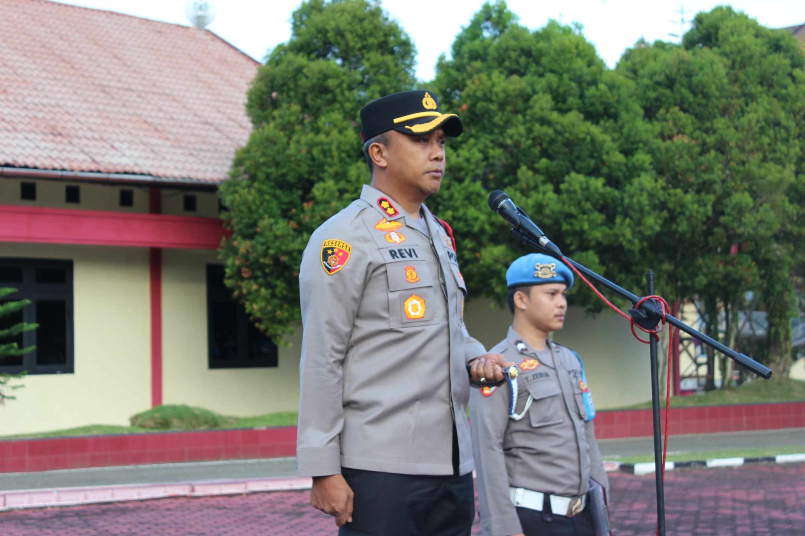 Kapolres Nias Minta Personil Untuk Tidak Terlibat Penyalahgunaan Narkoba