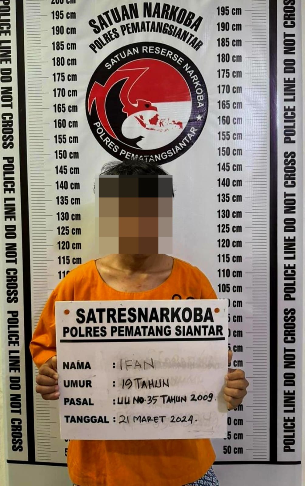 Remaja 19 Tahun Pemilik Shabu 5,24 Gram Diringkus Polres Pematangsiantar