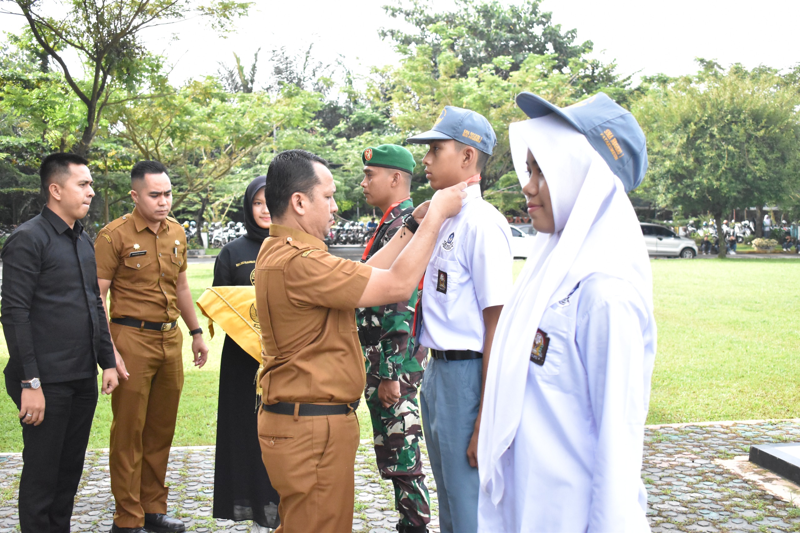 Diikuti 317 Pelajar, Upacara Pembukaan Seleksi Paskibraka di Halaman Balai Kota Payakumbuh