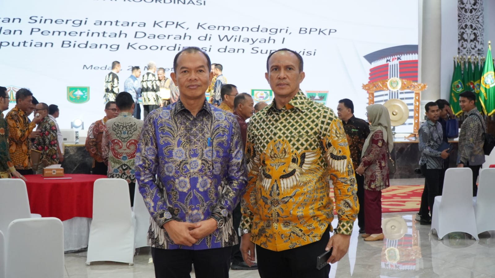 Sekda Langkat Amril Hadiri Rakor Penguatan Sinergi KPK, Kemendagri, BPKP Dan Pemda Wilayah I