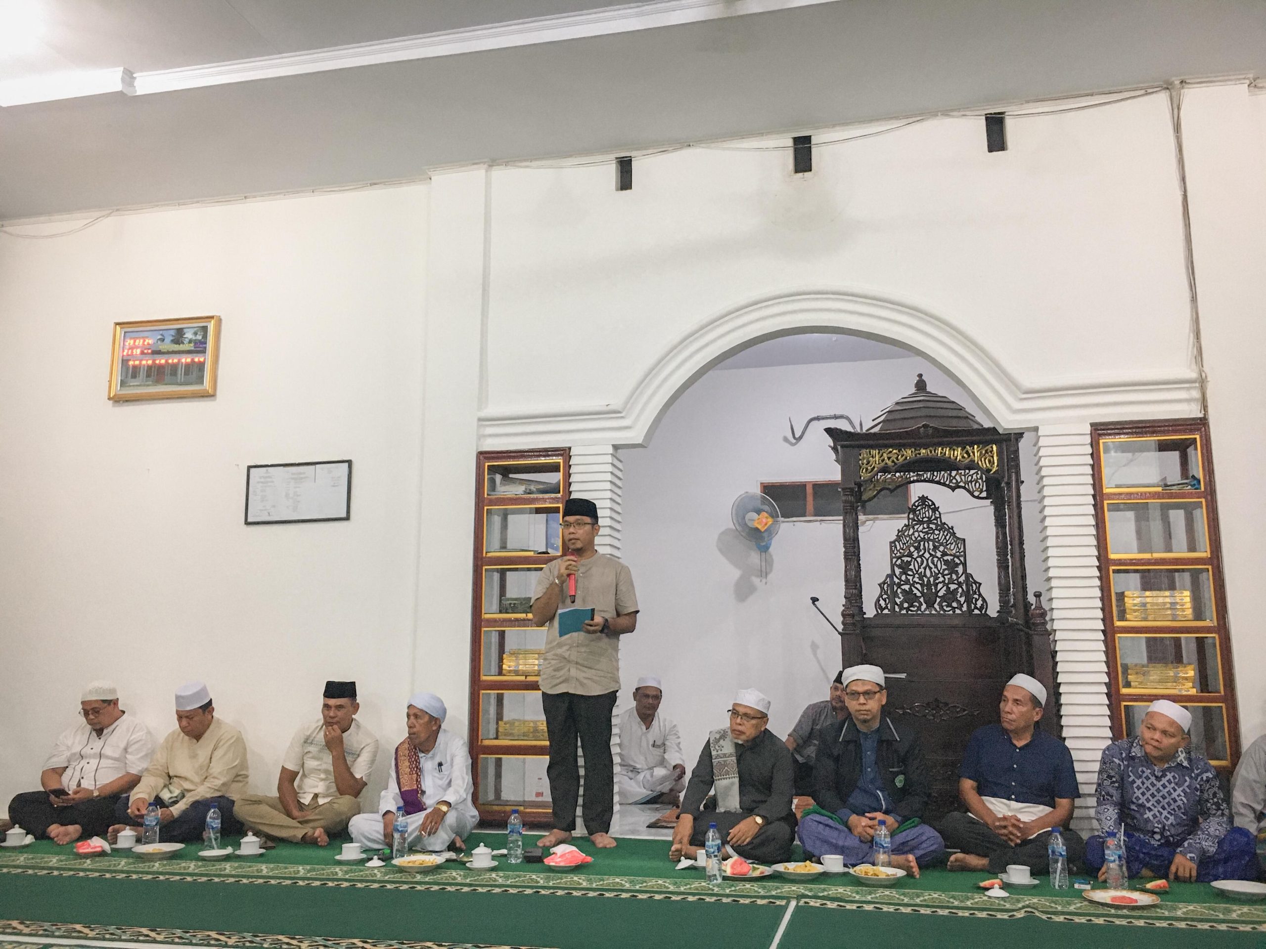 Plt.Sekda Padangsidimpuan Menghadiri Safari Ramadhan