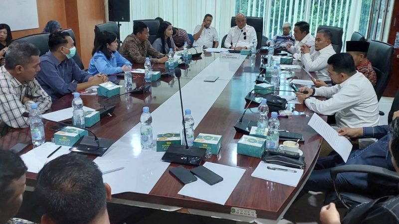 Jaga Kondusifitas Pemilu 2024, Komisi I RDP dengan KPU dan Bawaslu Medan