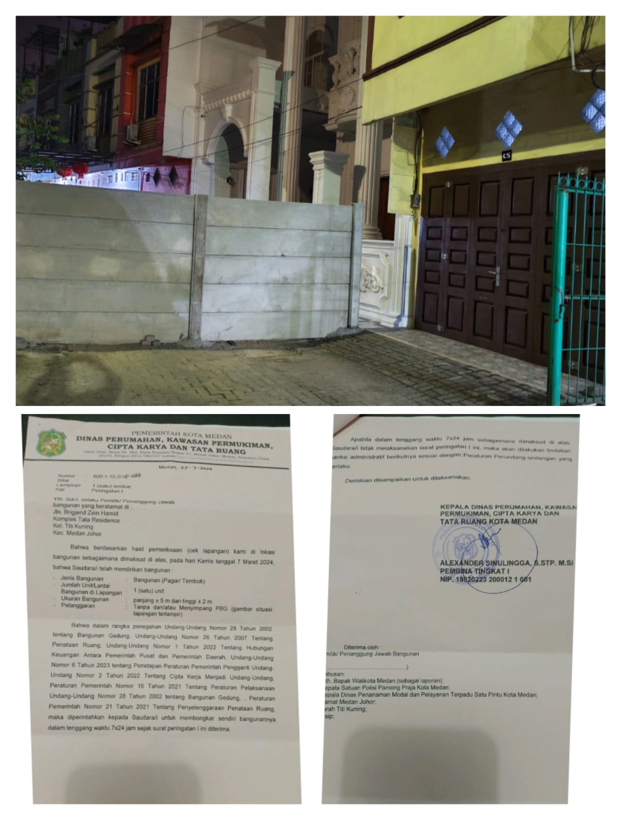 Mediasi Warga Komplek Katanso Square Tahap II di Kantor Camat Medan Johor Tidak Dihadiri Darwin Halim, Kepling X Kepanasan