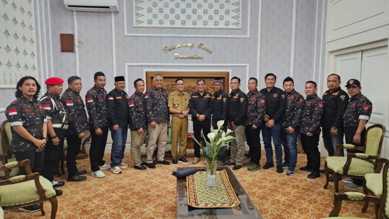 Pj Walikota Sambut Baik Audiensi Ketua Beserta Pengurus DPC GRIB Jaya Kota Palembang