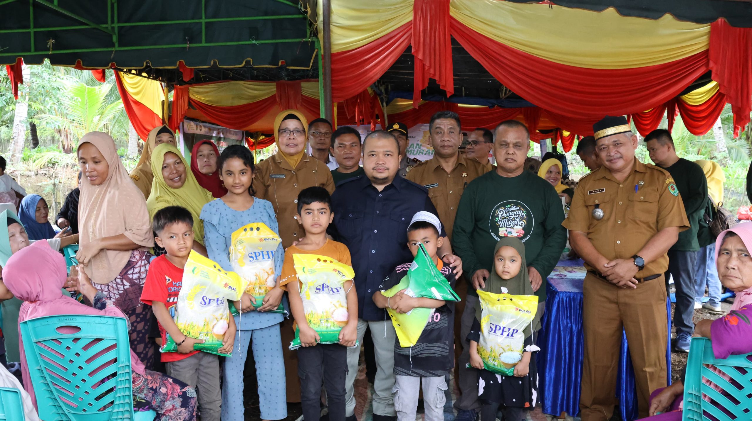 Jelang idulfitri 1445 H, Pembkap Tapsel Gelar Gerakan Pangan Murah