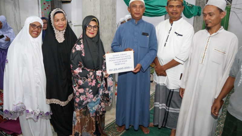 Wali Kota Pematangsiantar Laksanakan Safari Ramadhan 1445 H Terakhir di Masjid Al-Falah