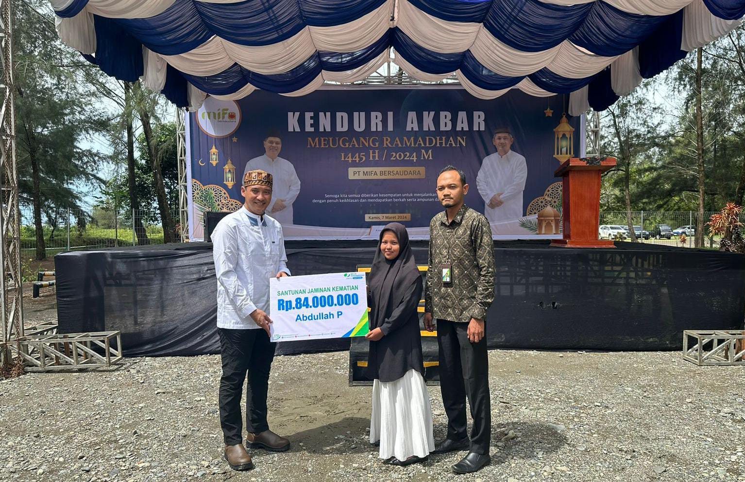 Terdaftar dua kepesertaan BPJAMSOSTEK, Ahli Waris di Meulaboh Terima Dua Santunan Kematian