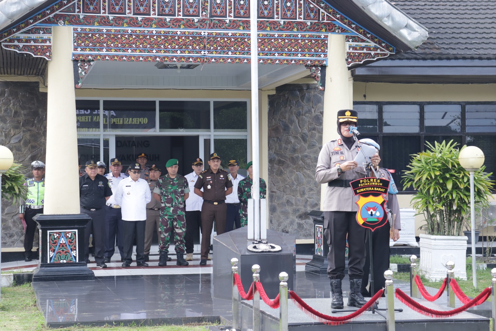 Dalam Rangka Pengamanan Idul Fitri 1445 H, Pj Wali Kota Payakumbuh Jasman Hadiri Ketupat Singgalang 2024